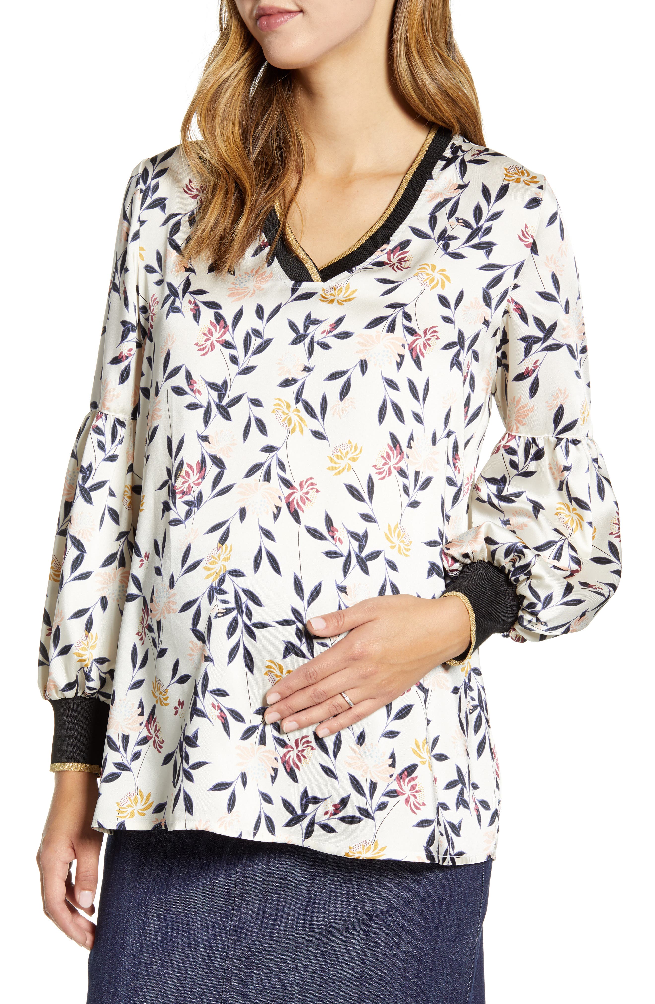 Maternal America Womens Maternity Jessica Tunic